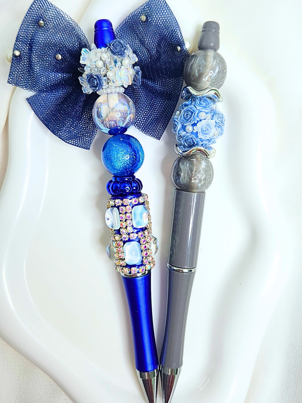 • Stylo • Duo Royal Bleu