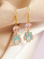 • Boucles d'oreilles • Chouette Douceur