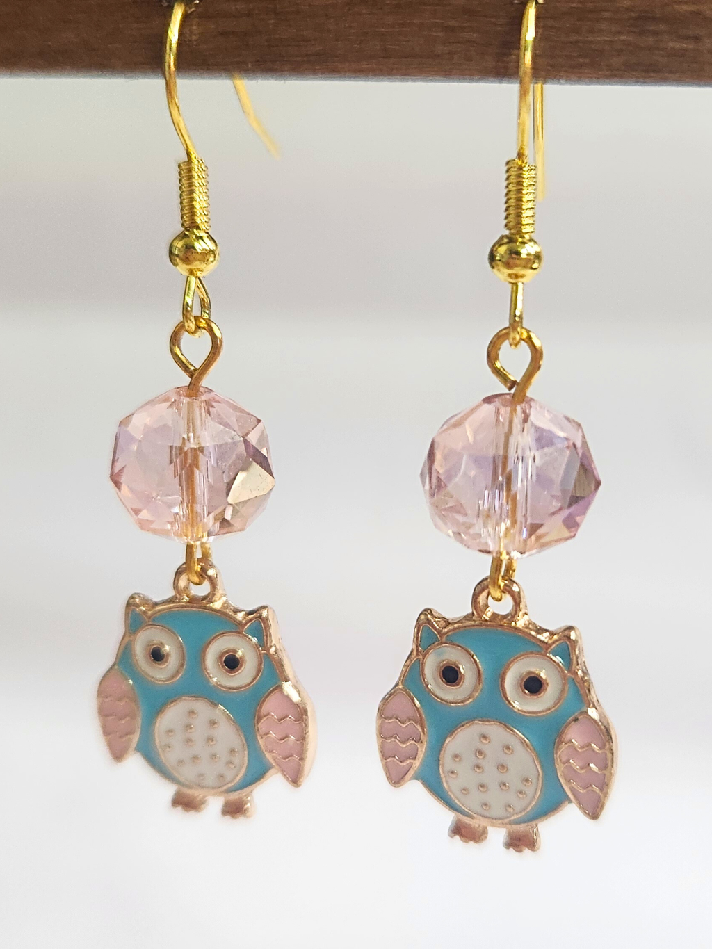 • Boucles d'oreilles • Chouette Douceur