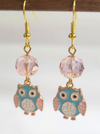 • Boucles d'oreilles • Chouette Douceur