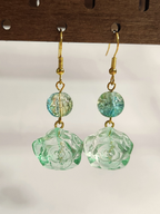 • Boucles d'oreilles • Rosée Turquoise