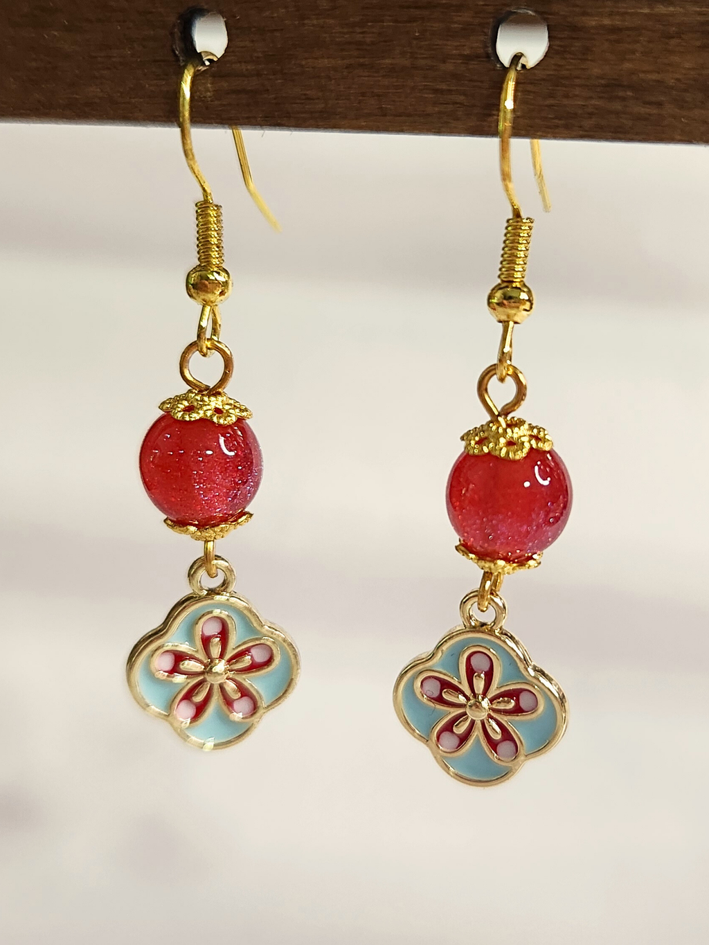 • Boucles d'oreilles • Fleur Royale