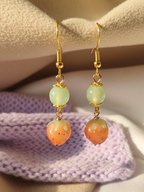 • Boucles d'oreilles • Douce Fraise