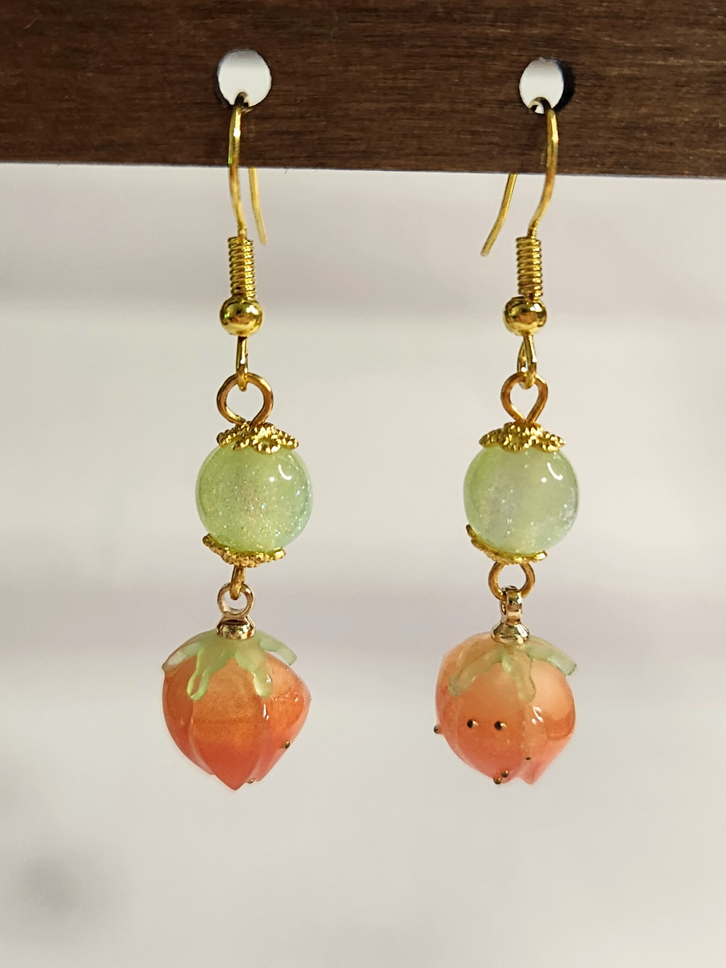 • Boucles d'oreilles • Douce Fraise