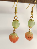 • Boucles d'oreilles • Douce Fraise