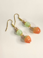 • Boucles d'oreilles • Douce Fraise