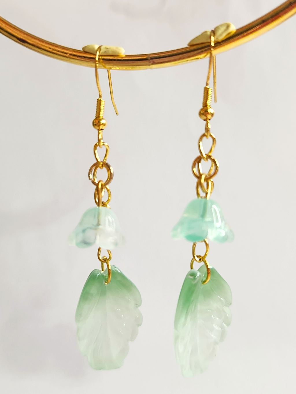• Boucles d'oreilles • Brise Printanière