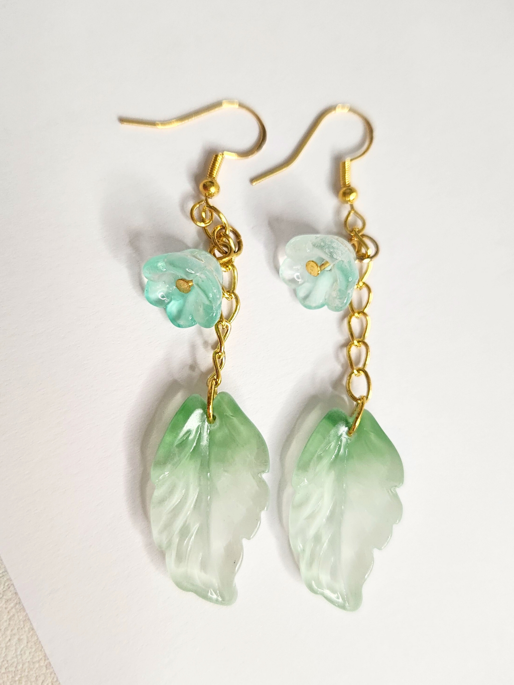 • Boucles d'oreilles • Brise Printanière