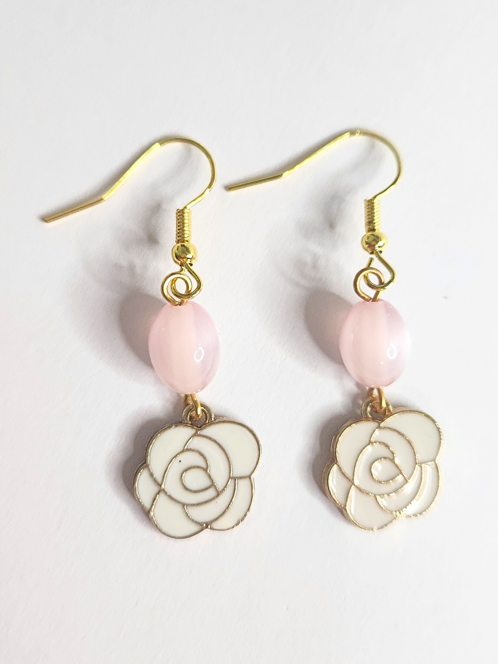 • Boucles d'oreilles • Rosée Romantique