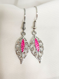 • Boucles d'oreilles • Éclat Fuchsia