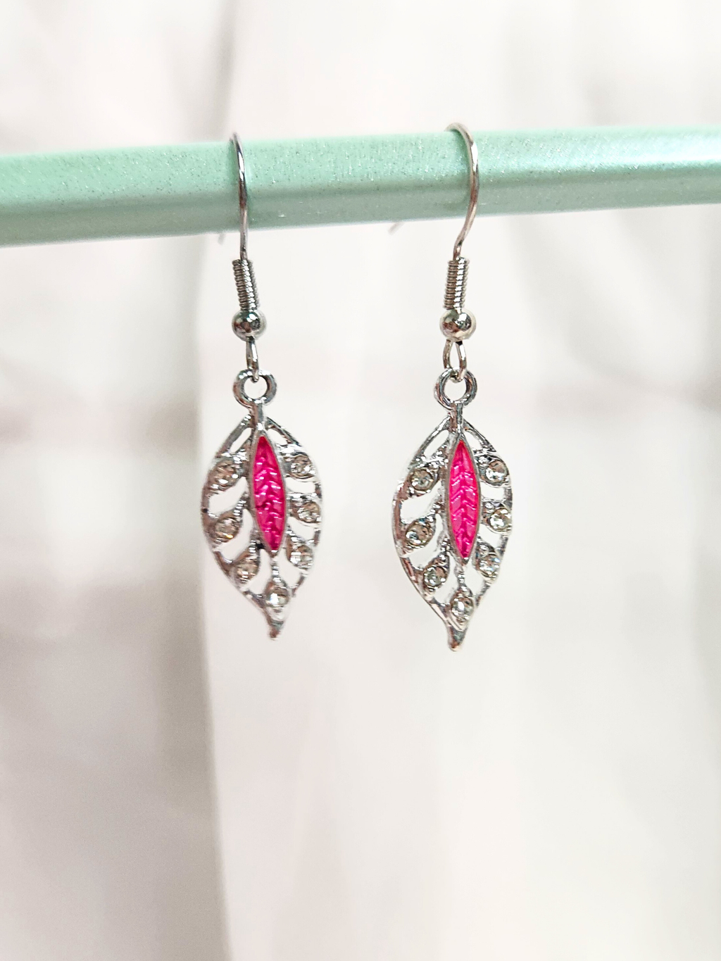 • Boucles d'oreilles • Éclat Fuchsia