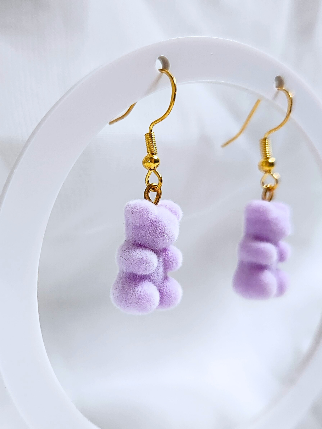 • Earrings • Lavender Cloud