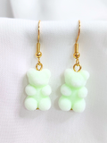 • Boucles d'oreilles • Bonbon Menthe