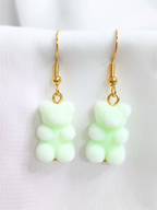 • Boucles d'oreilles • Bonbon Menthe