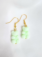 • Boucles d'oreilles • Bonbon Menthe