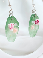 • Earrings • Enchanted Leaves