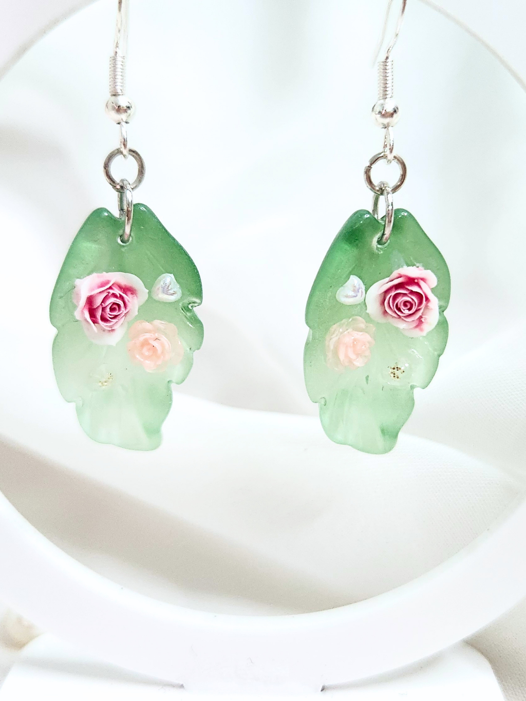 • Earrings • Enchanted Leaves