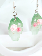 • Earrings • Enchanted Leaves