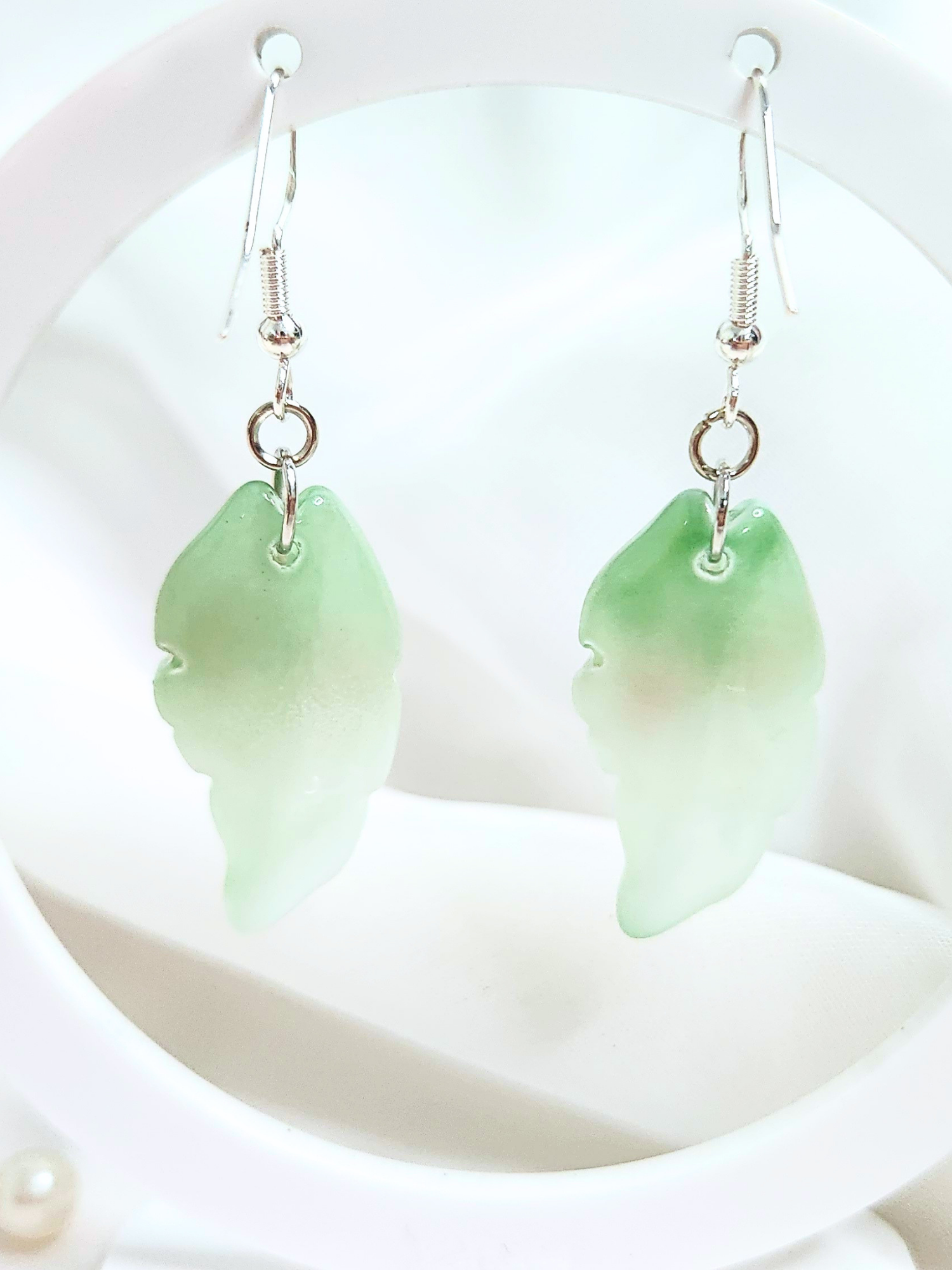 • Earrings • Enchanted Leaves