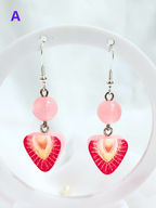 • Boucles d'oreilles • Jardin Fruité