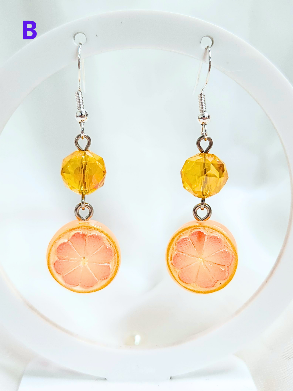 • Boucles d'oreilles • Jardin Fruité