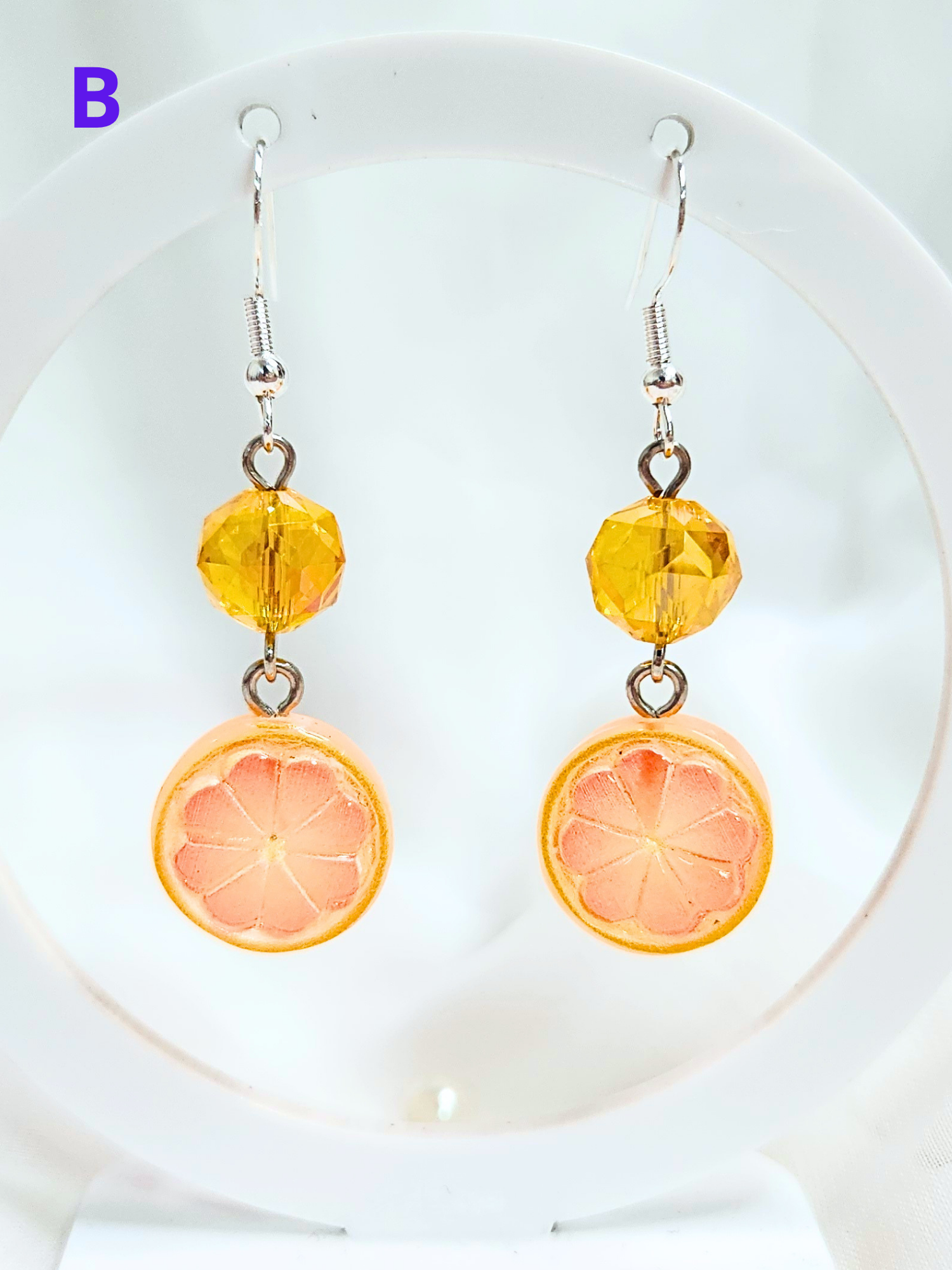 • Boucles d'oreilles • Jardin Fruité