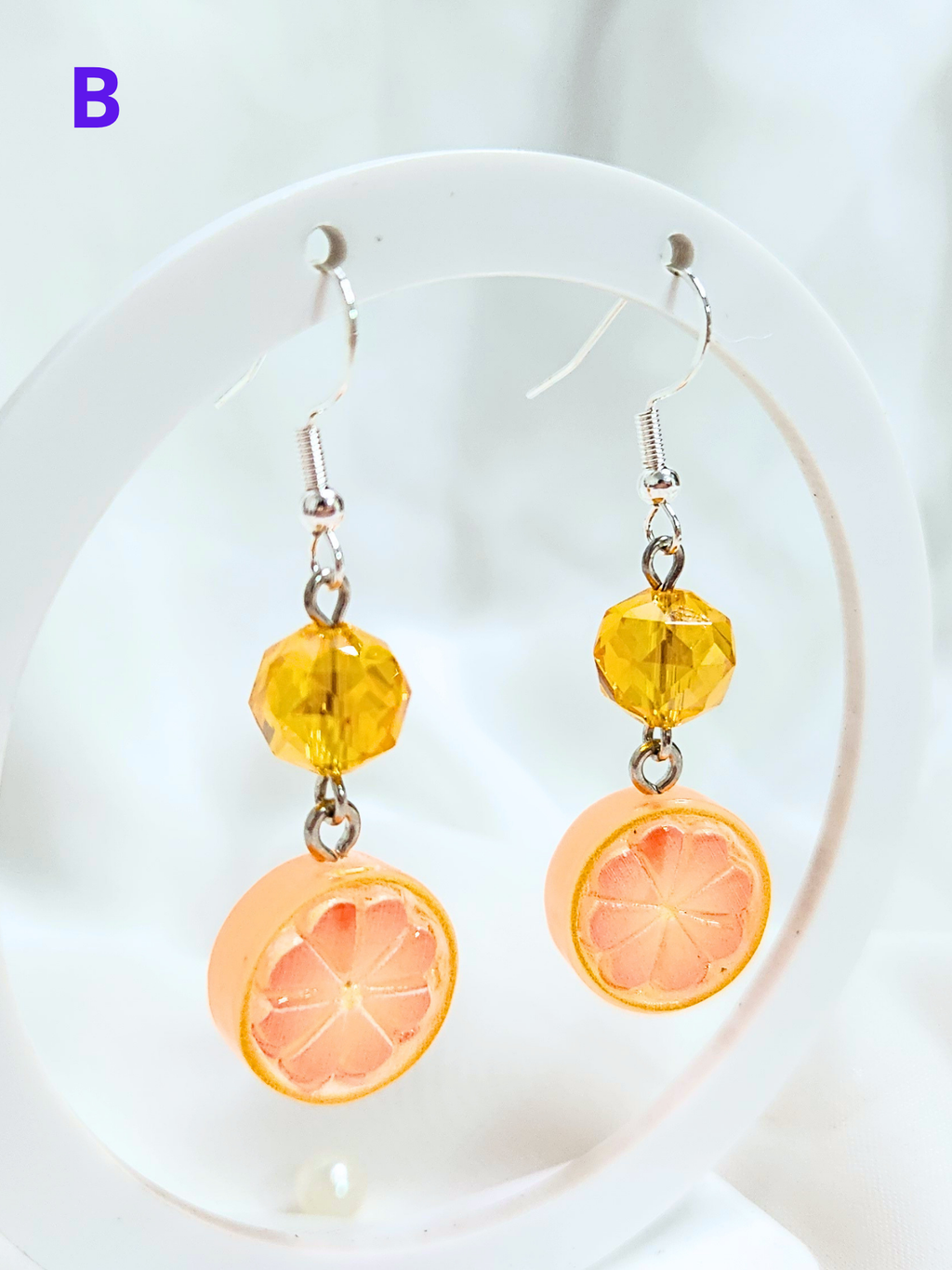 • Boucles d'oreilles • Jardin Fruité