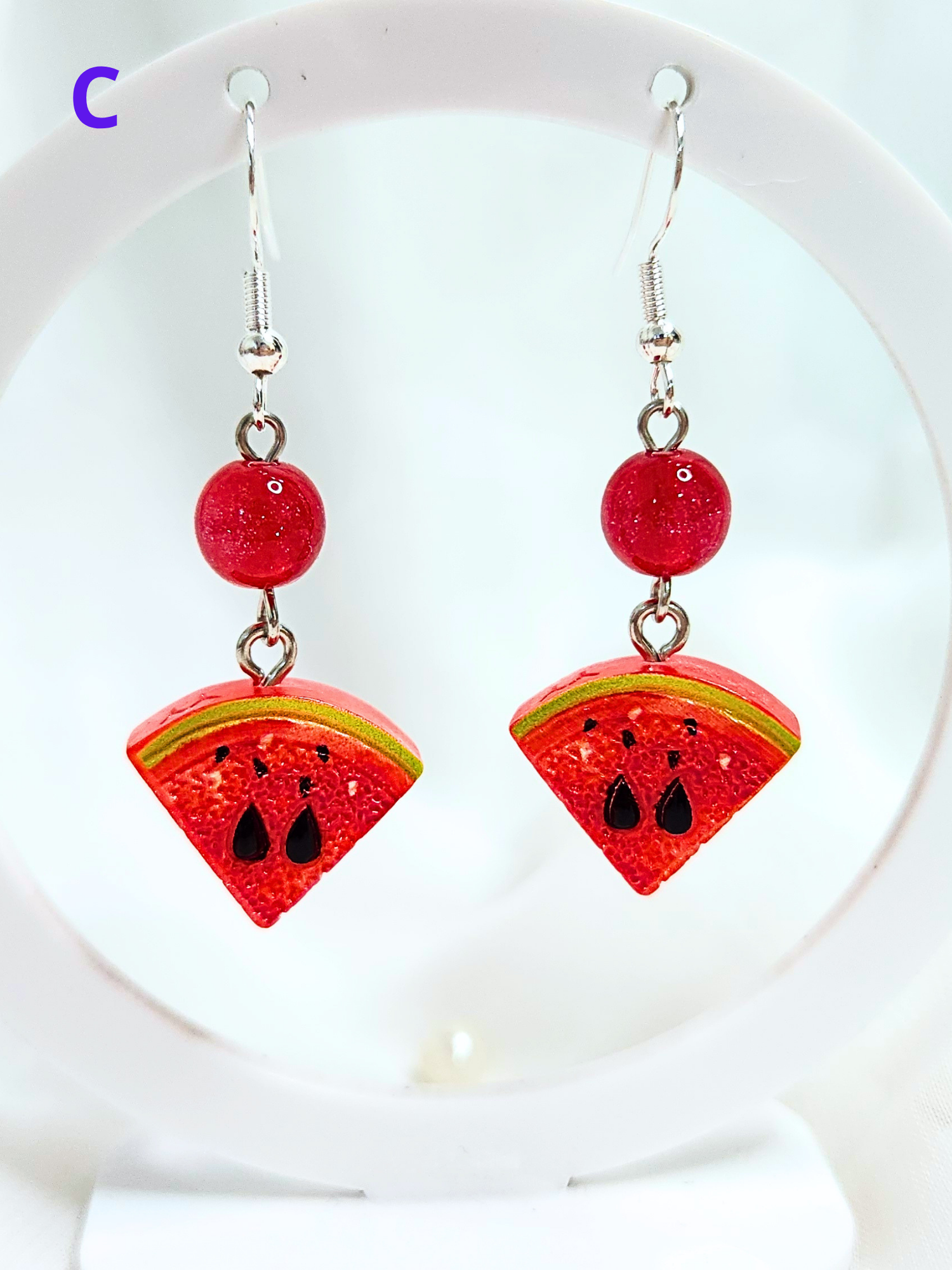 • Boucles d'oreilles • Jardin Fruité