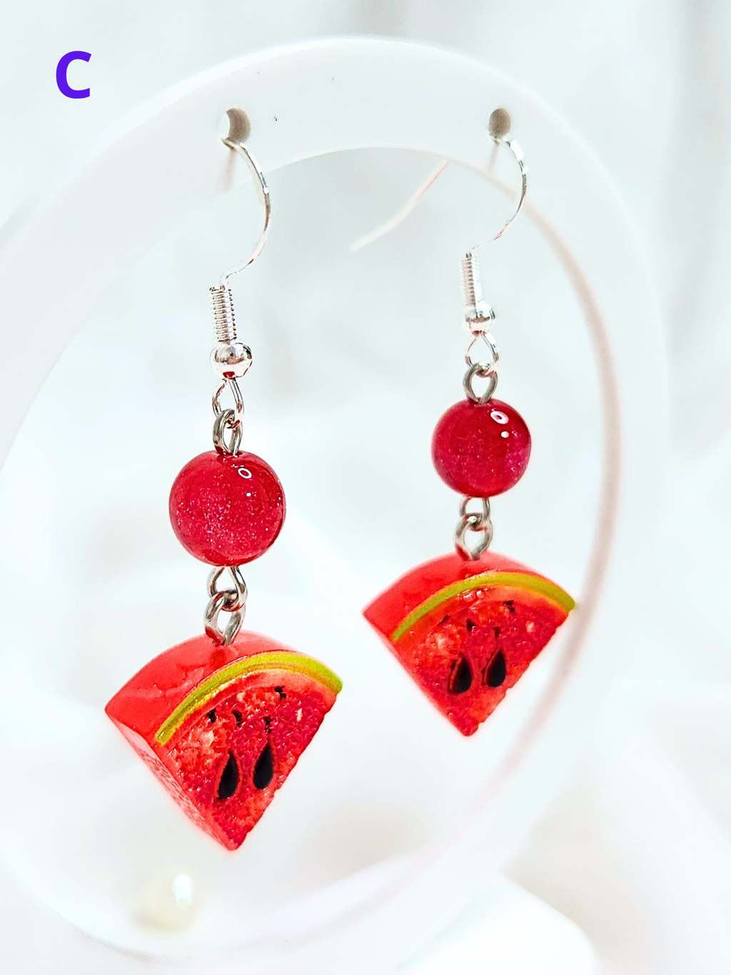 • Boucles d'oreilles • Jardin Fruité