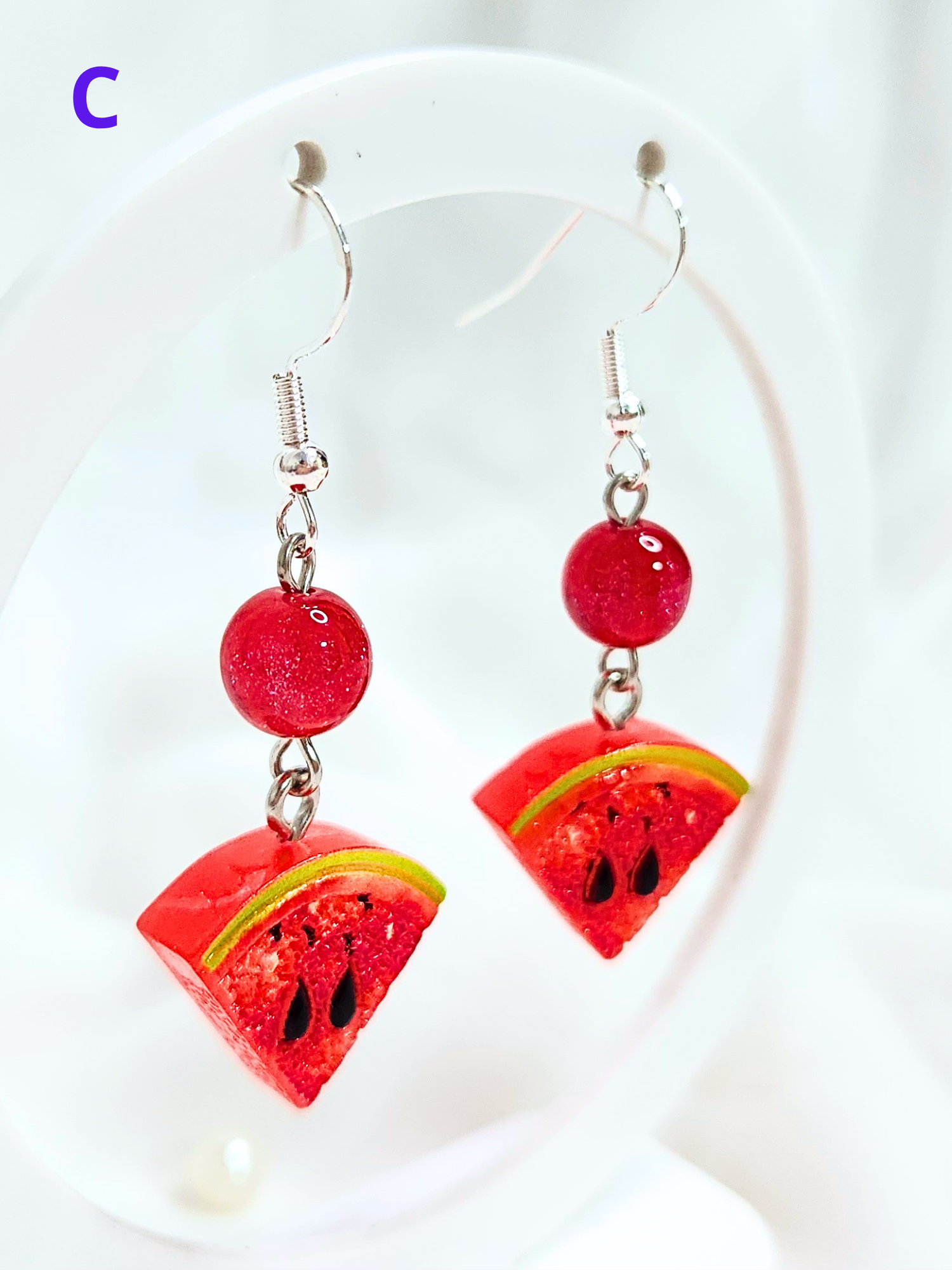 • Boucles d'oreilles • Jardin Fruité