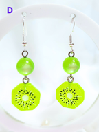 • Boucles d'oreilles • Jardin Fruité