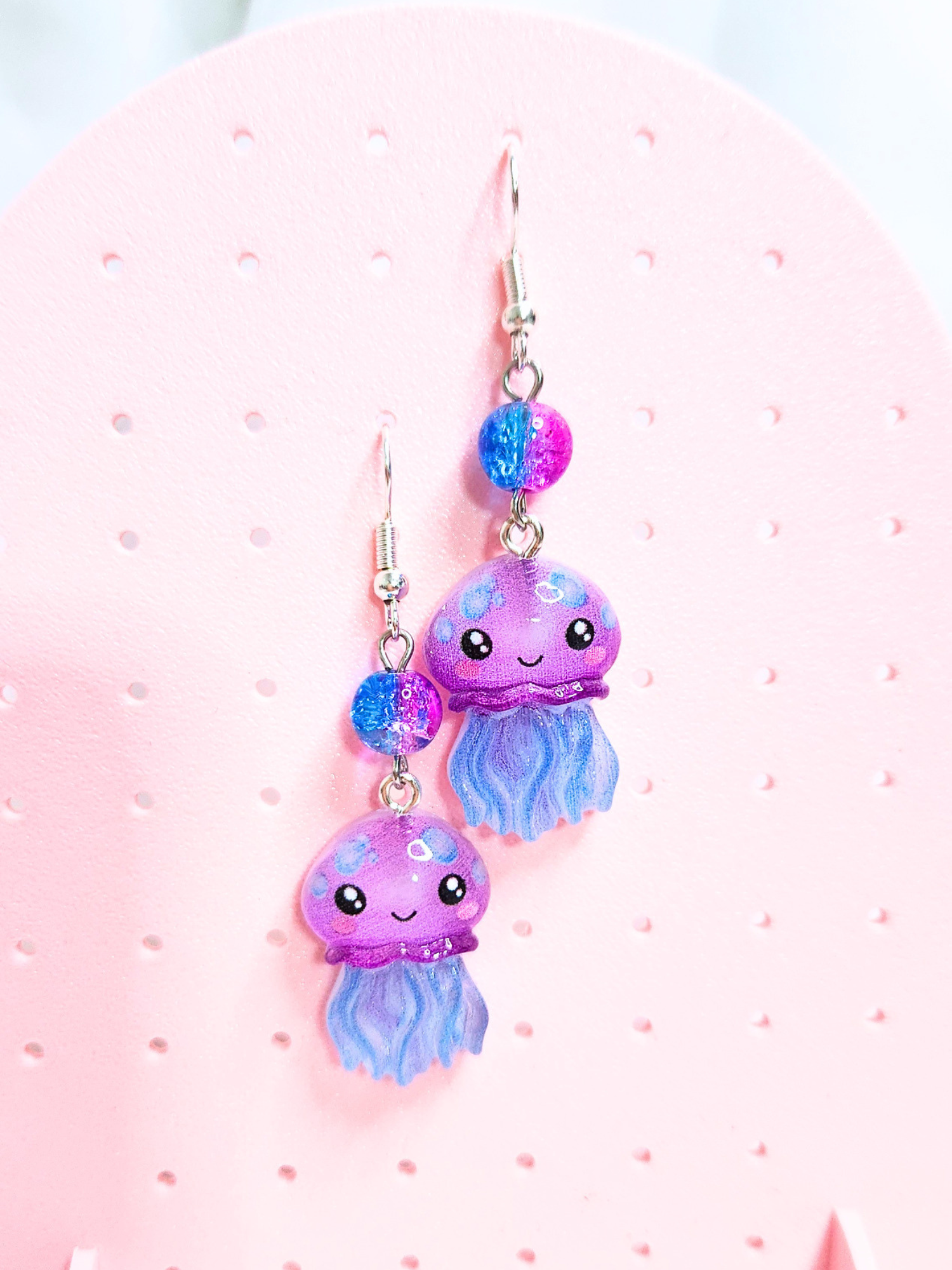 • Earrings • Lunar Jellyfish