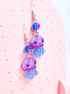 • Earrings • Lunar Jellyfish