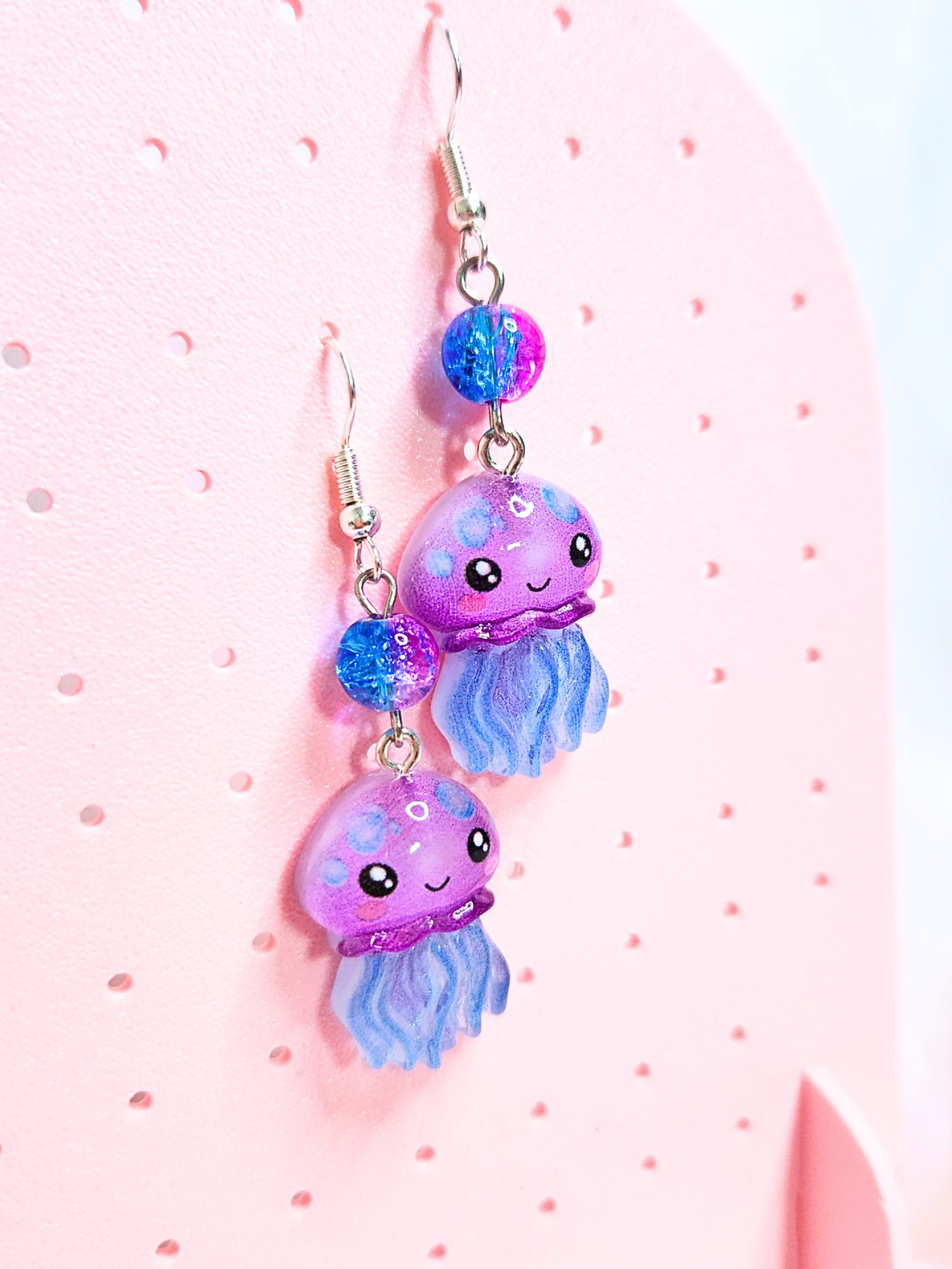 • Earrings • Lunar Jellyfish