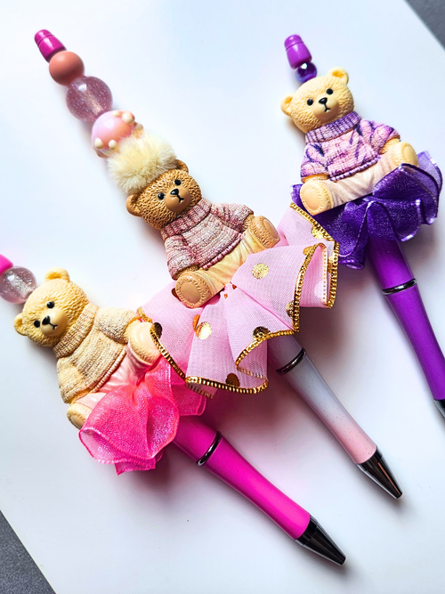 • Stylo • Trio Tribu des Oursons