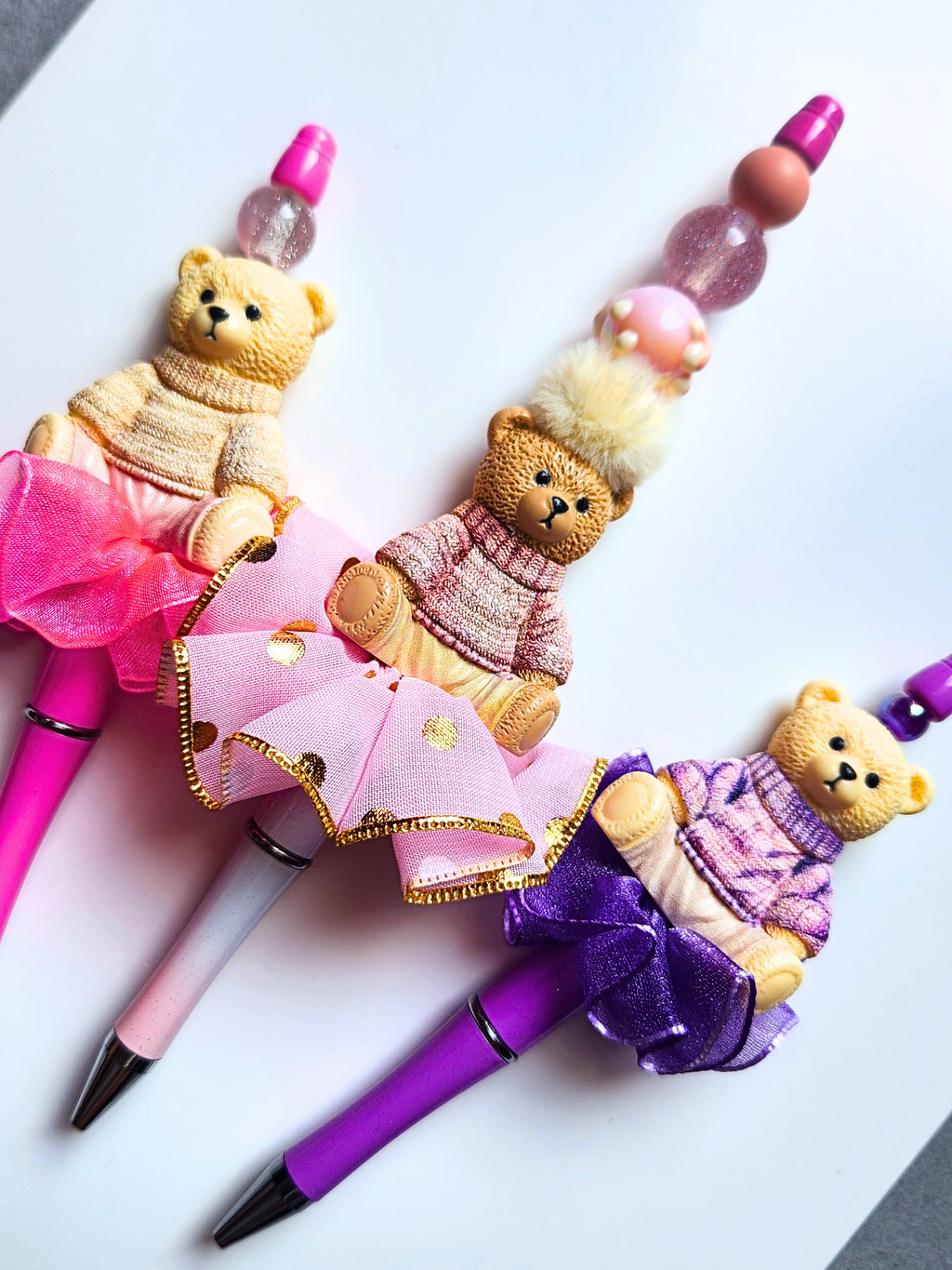 • Stylo • Trio Tribu des Oursons