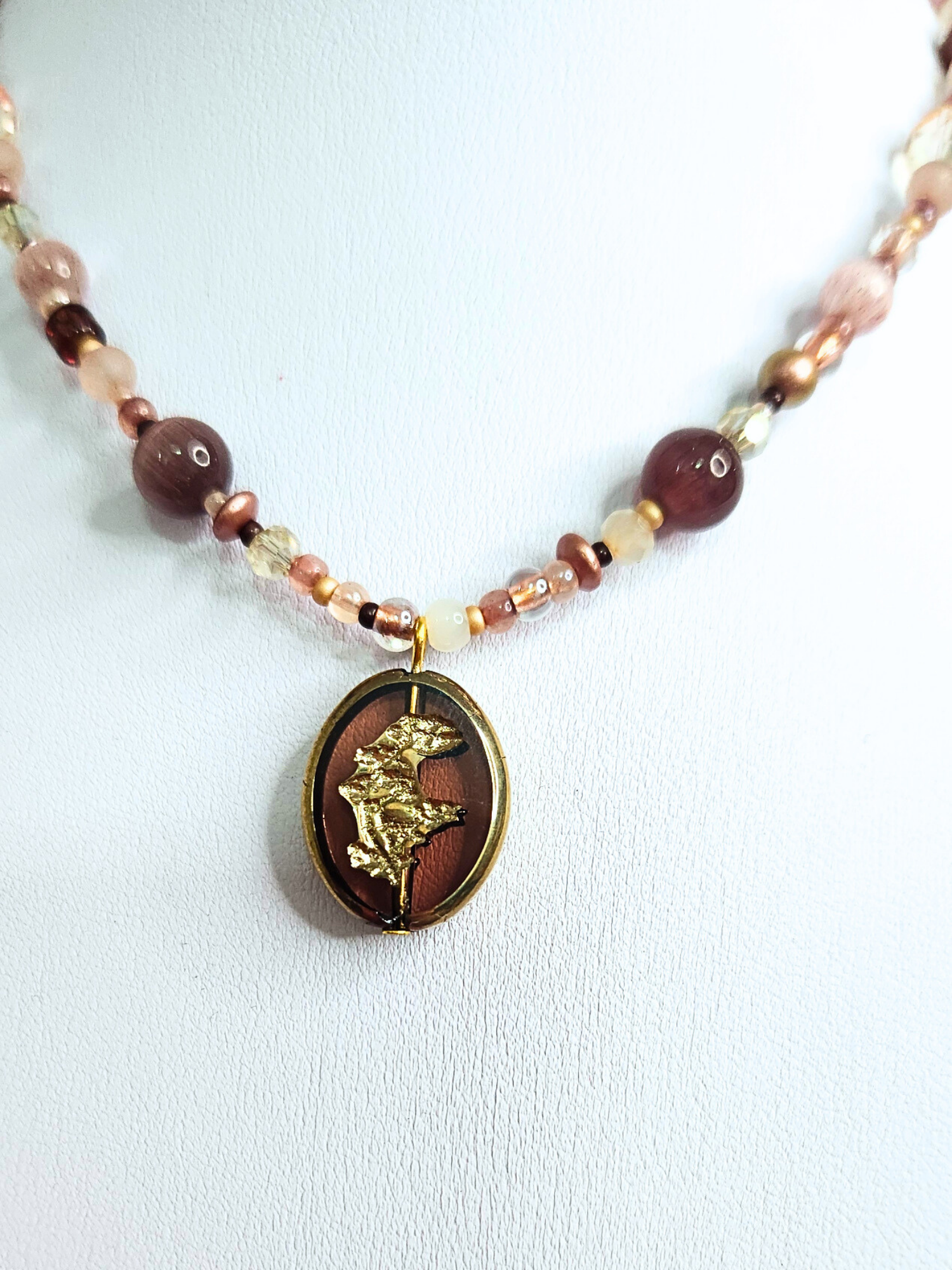 • Collier • Éclat Antique Rosé