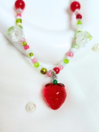 • Collier • Fraise Gourmande