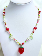 • Collier • Fraise Gourmande