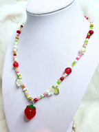 • Collier • Fraise Gourmande