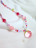 • Collier • Pêche Sucrée