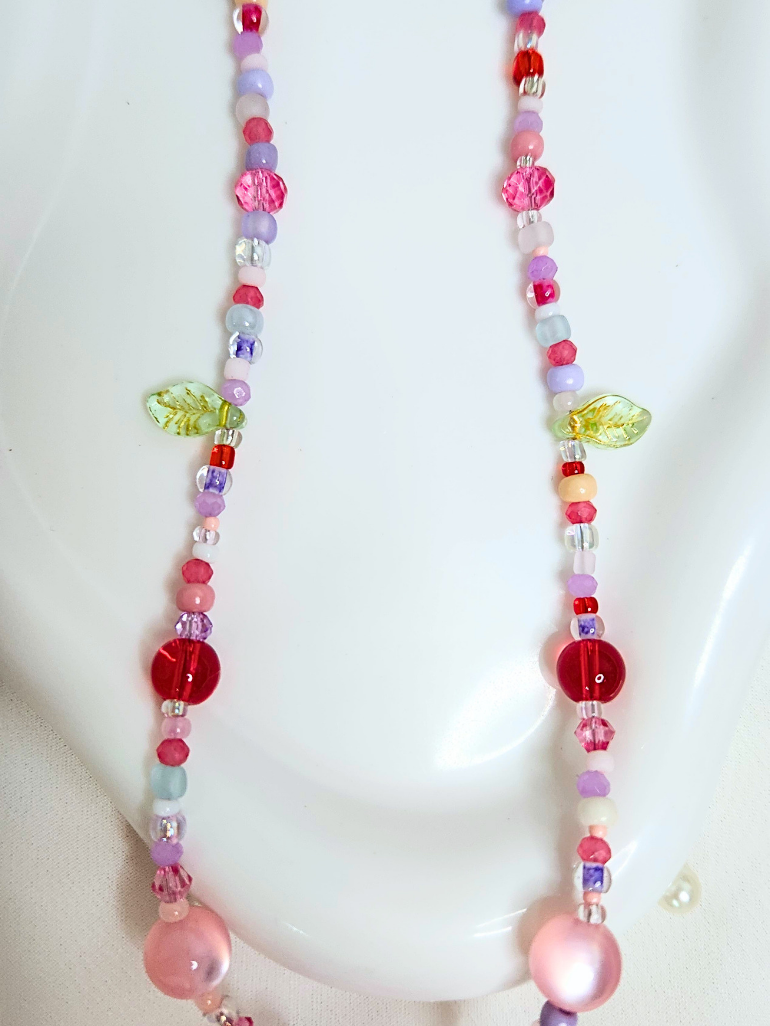 • Collier • Pêche Sucrée