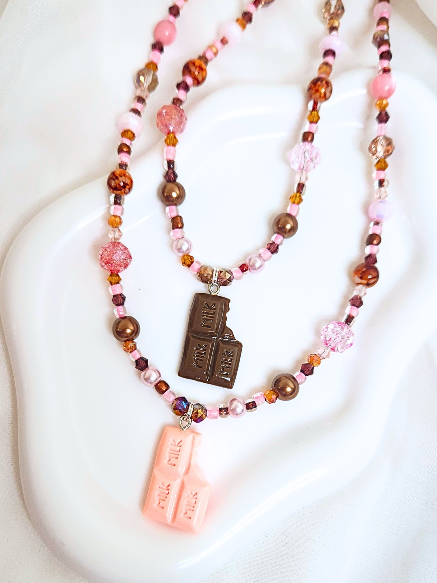 • Collier • Douceur Chocolatée