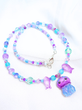 • Necklace • Celestine Jellyfish