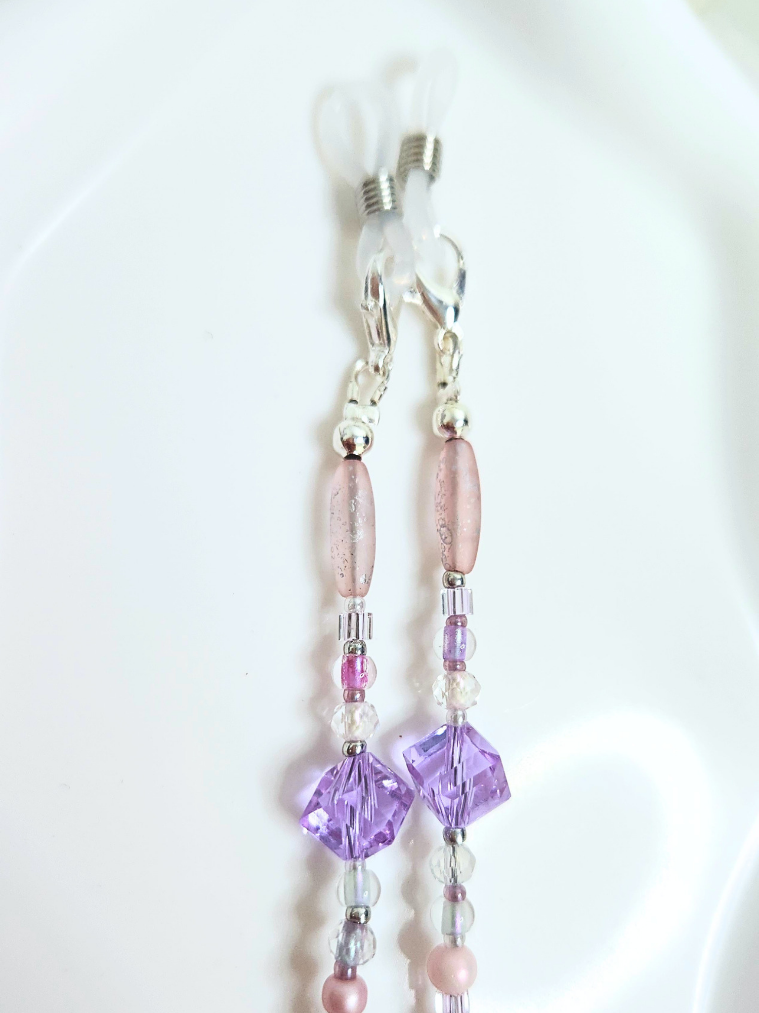 • Chaîne de Lunette • Aube Lilas Papillon