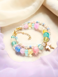 • Bracelet Simple • Libellule Pastel