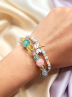 • Bracelet Simple • Libellule Pastel