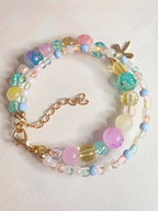 • Bracelet Simple • Libellule Pastel
