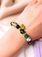 • Bracelet Simple • Forêt Émeraude