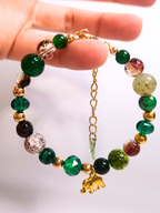 • Bracelet Simple • Forêt Émeraude